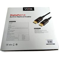 Кабель VCOM D3751-40M DisplayPort - DisplayPort (40 м, черный)