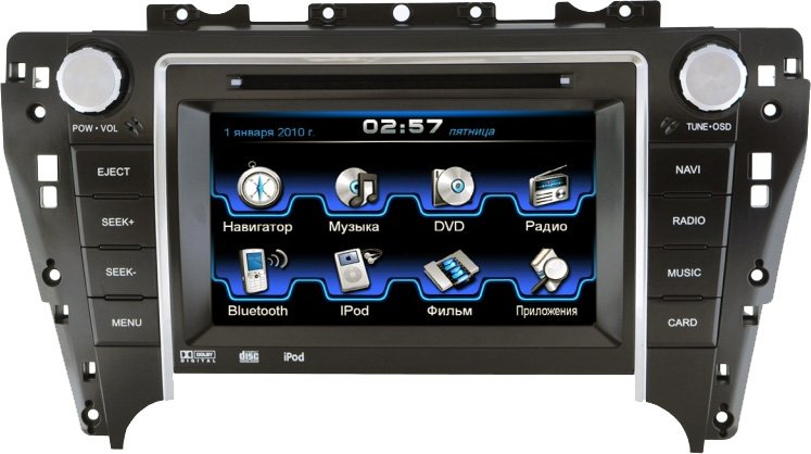 

СD/DVD-магнитола Incar CHR-2291JB для Toyota Camry (2011-2014)