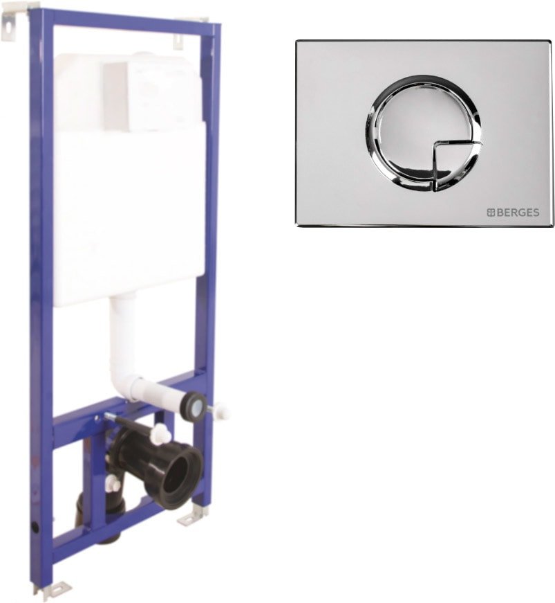 

Инсталляция для унитаза Berges Wasserhaus Novum R3 040223
