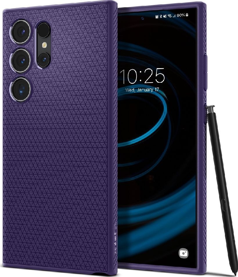 

Чехол для телефона Spigen Liquid Air для Galaxy S24 Ultra ACS07449 (фиолетовый)
