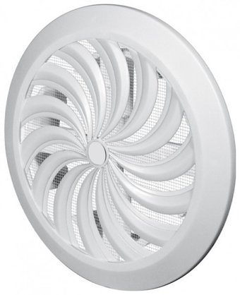 Вентиляционная решетка Awenta Classic T88 d100-150 (белый)
