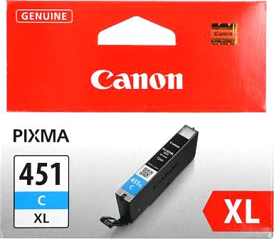 

Картридж Canon CLI-451C XL