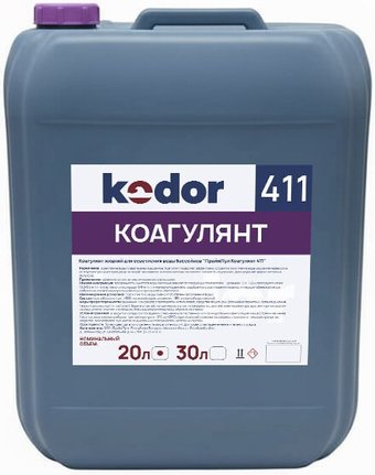 Химия для бассейна Прайм Пул Коагулянт 411 20л
