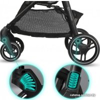 Коляска прогулочная «книга» KinderKraft Grande City (серый)