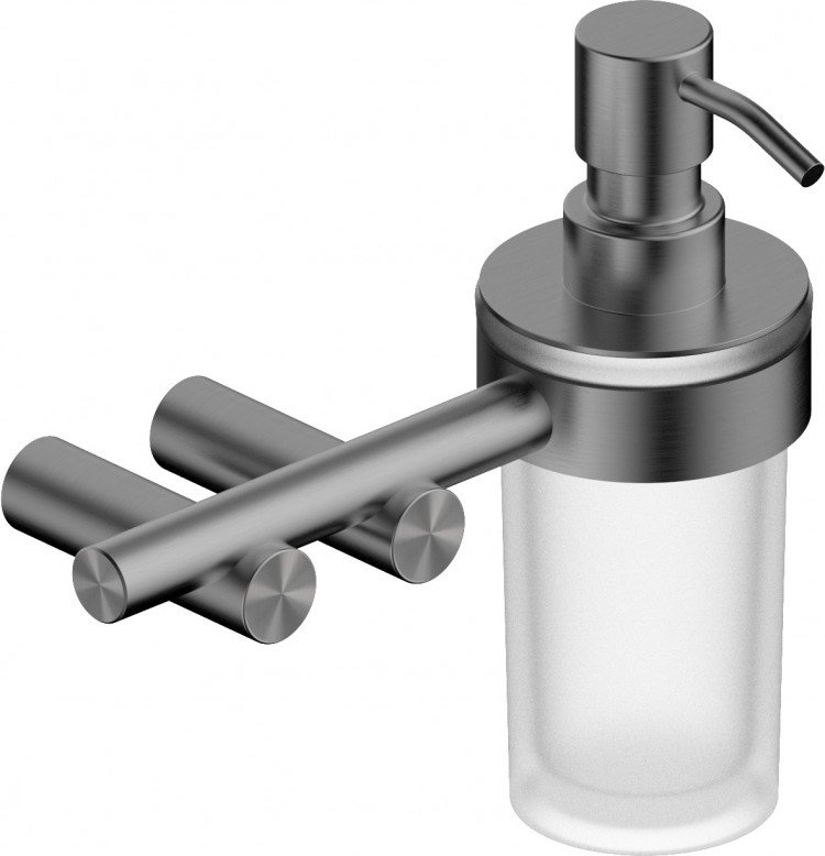 

Дозатор для жидкого мыла Abber Osten 316 AA1859BGG (брашированная оружейная сталь)