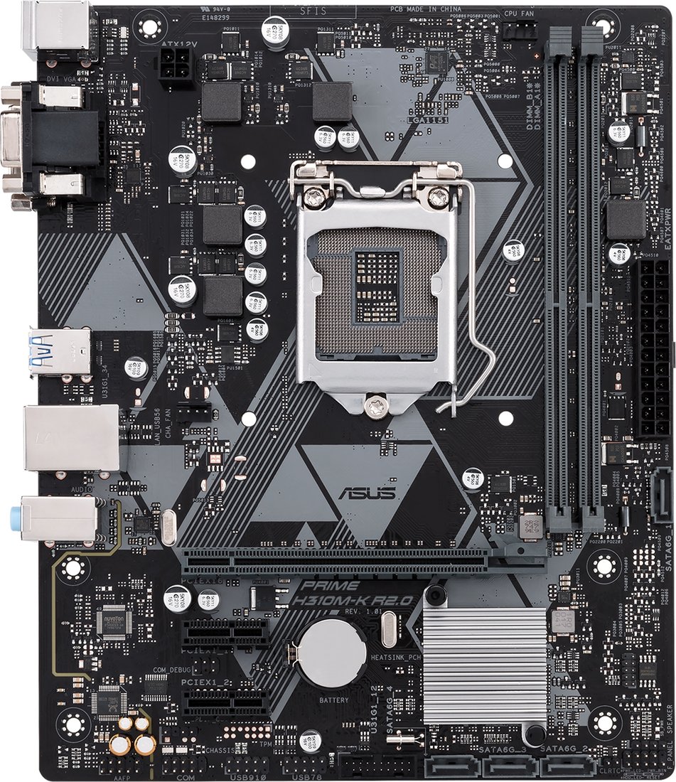 

Материнская плата ASUS Prime H310M-K R2.0