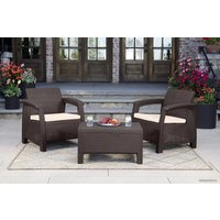 Садовый стол Keter Corfu Table 207786 (коричневый)