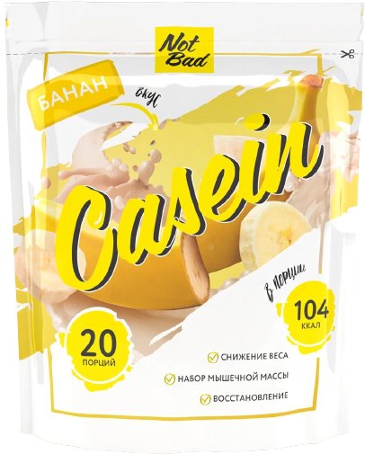 

Казеин NotBad Casein (600г, банан)