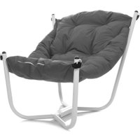 Кресло M-Group Чил 29360109 (2 шт, белый/серая подушка)