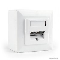 Розетка компьютерная Gembird MWS-2S6-01