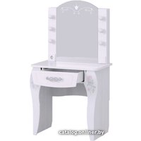 Туалетный столик с зеркалом Аквилон Розалия №12 (лиственница белая)