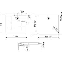 Варочная панель Smeg SI2641DL