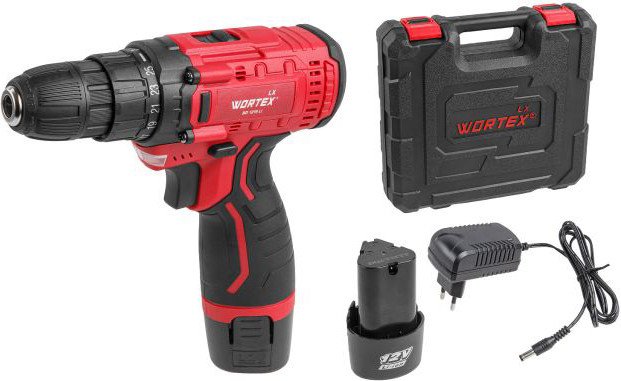 

Дрель-шуруповерт Wortex LX BD 1215 Li 0329353 (с 2-мя АКБ, кейс)