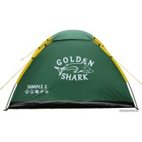 Треккинговая палатка GOLDEN SHARK Simple 2