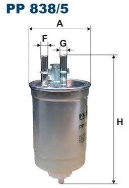 

Топливный фильтр Filtron PP8385