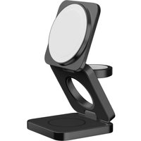 Беспроводное зарядное Momax Q2.Mag 3-in-1 UD31D (черный)