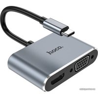 Адаптер Hoco HB29 USB Type-C - HDMI/VGA