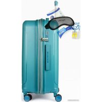 Чемодан-спиннер Mironpan 11197-2 75 см (бирюзовый)