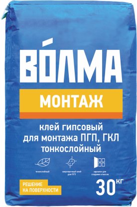 

Клеевой состав для теплоизоляции ВОЛМА Монтаж (30 кг)