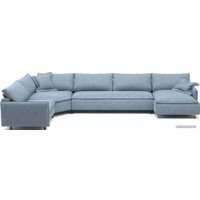 П-образный диван Савлуков-Мебель Next 210057 (светло-синий)