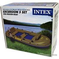 Гребная лодка Intex Excursion 5 Set (Intex-68325)