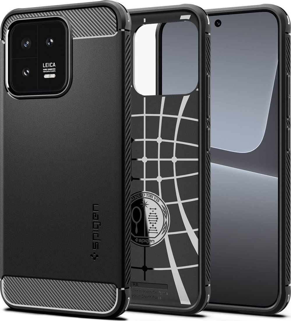 

Чехол для телефона Spigen Rugged Armor для Xiaomi 13 ACS05323 (черный)