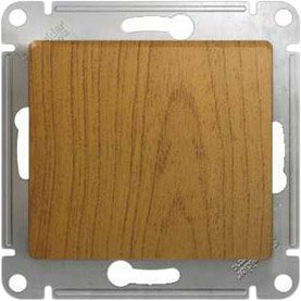 Выключатель проходной Schneider Electric Glossa GSL000561 (дуб)