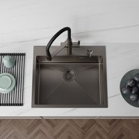 Кухонная мойка IDDIS Haze HAZ59GMi77