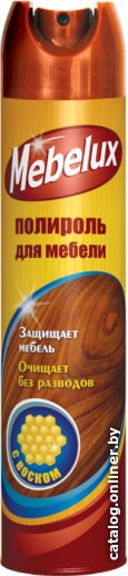 Средство для ковровых покрытий Mebelux С воском 0.3 л