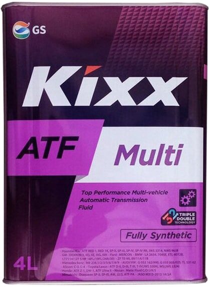 

Трансмиссионное масло Kixx ATF Multi 4л