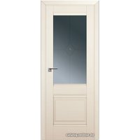 Межкомнатная дверь ProfilDoors Классика 2U L 70x200 (магнолия/графит с прозрачным фьюзингом)