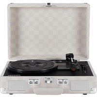 Виниловый проигрыватель Crosley Cruiser Plus Almond Checkerboard