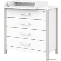 Комод Атон Мебель Felix (белый/кашемир)