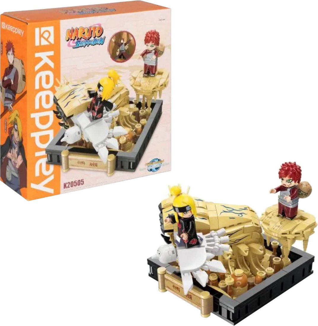 

Конструктор 1toy Naruto Бой Гаары и Дейдары К20505