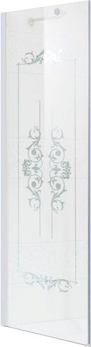 Душевая стенка Cezares MAGIC-100-FIX-ROYAL PALACE-PP-Cr-L (боковая)
