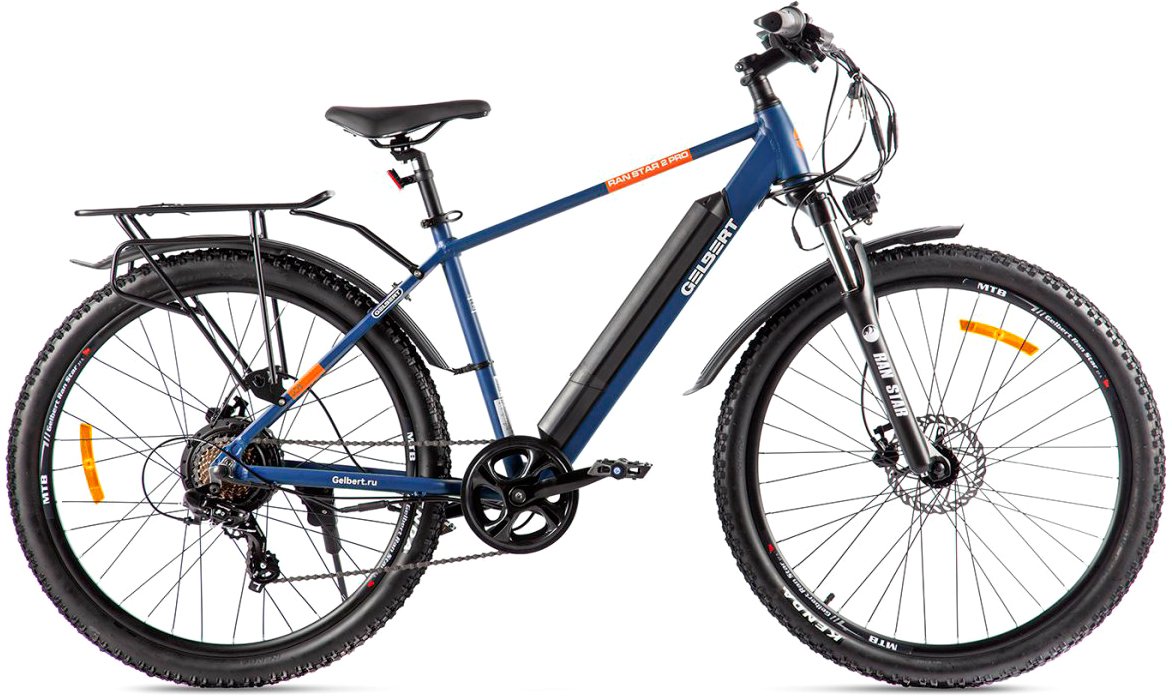 

Электровелосипед Gelbert Ran Star 2 PRO (синий)