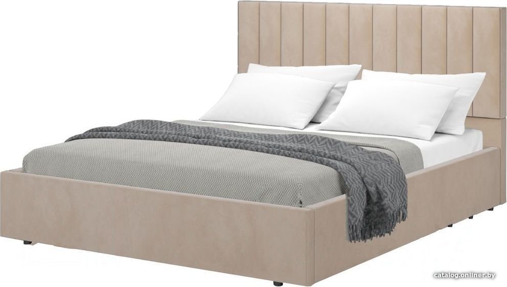 Кровать Аквилон Рица-1 16 ПМ (конфетти мокко)