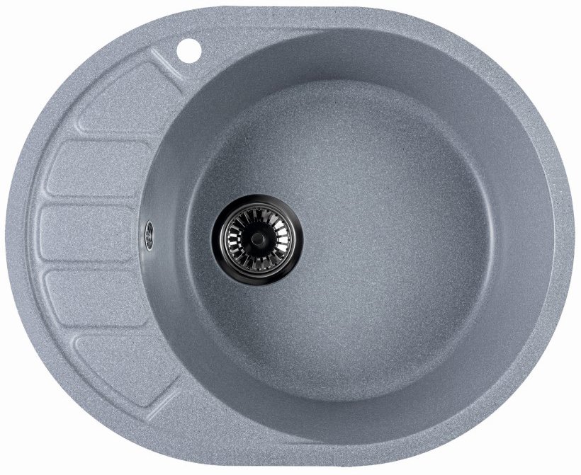 

Кухонная мойка Marblan Ovata R (серебристый)