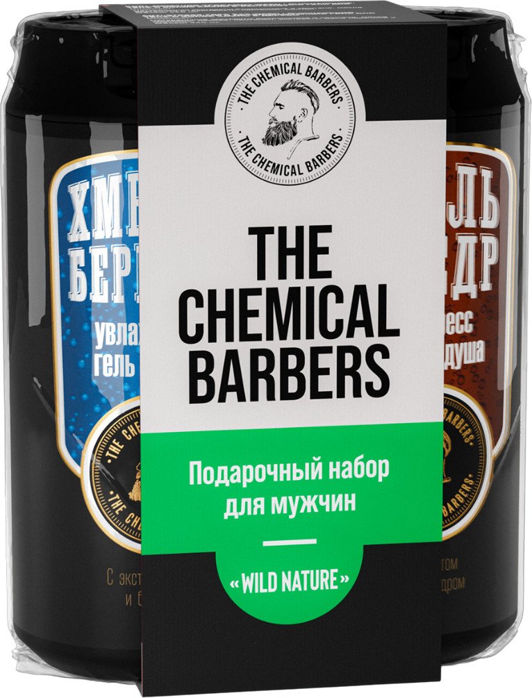 

Подарочный набор The Chemical Barbers Wild Nature Гель для душа Увлажнение+Антистресс 2x350мл