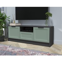 Тумба Интерлиния ТВ Концепт Тренд КТ-ТВ3-50 (антрацит/мята)