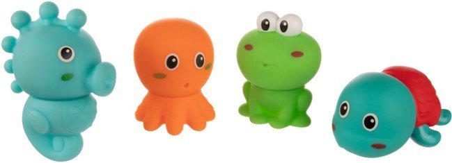 

Набор игрушек для ванной Canpol babies Ocean 4 шт 79/105