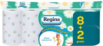 Туалетная бумага Regina Camomilla (10 рулонов)
