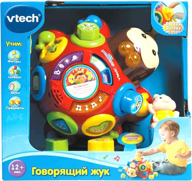 

Интерактивная игрушка VTech Говорящий жук 80-111226
