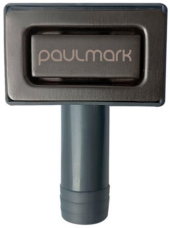 

Слив-перелив Paulmark PM22-GM (черный/вороненая сталь)