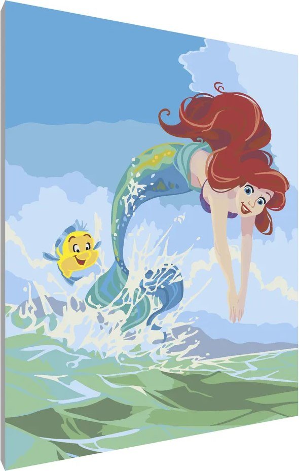 

Картина по номерам PaintLine Ариэль PL-00033