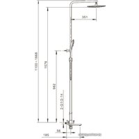 Душевая система  Gappo G2417-9