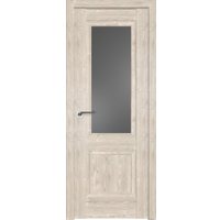 Межкомнатная дверь ProfilDoors 2.37XN L 60x200 (каштан светлый, стекло графит)