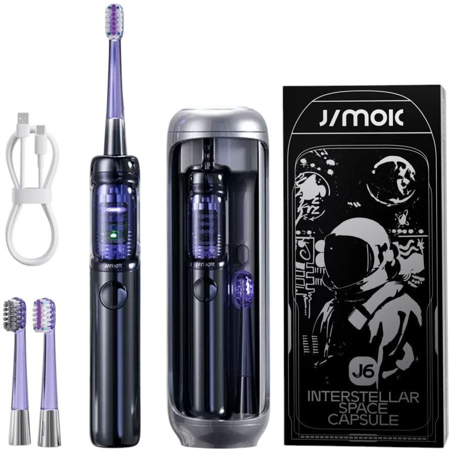 Электрическая зубная щетка JIMOK J6 (черный)
