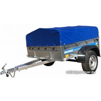 Одноосный прицеп Кремень Стандарт 2.25x1.3x0.5 (тент 70см)