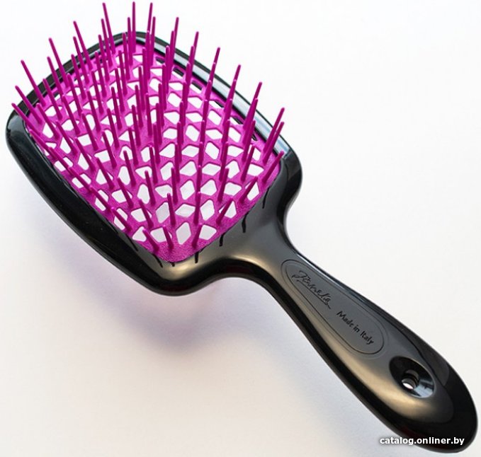 Щетка Janeke Superbrush 71SP226FUX (черный/малиновый)